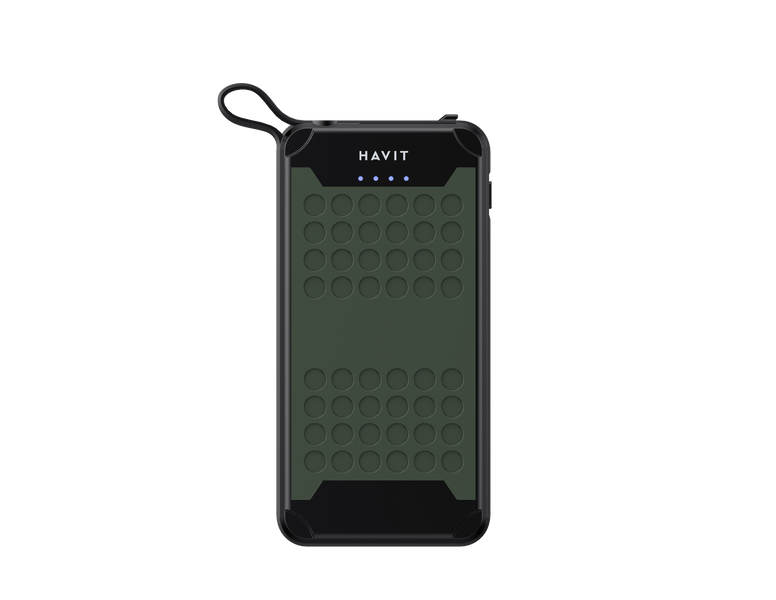 Захищений повербанк HAVIT FS214 IP67 Green 10000mAh 27522_H фото