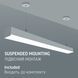 LED світильник лінійний VIDEX BN03 50W 1.2М 5000K 220V Black 28533 фото 4