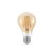 LED лампа TITANUM Filament A60 7W E27 2200K бронза 25521_T фото 2