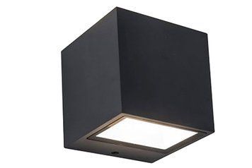 Светильник уличный настенный LUTEC GEMINI 9W 3000K Matt Black Architectural 5189125012 фото