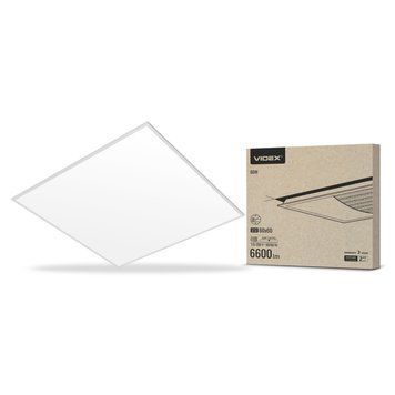 LED панель VIDEX 60W 4100K 220V матова 25808 фото