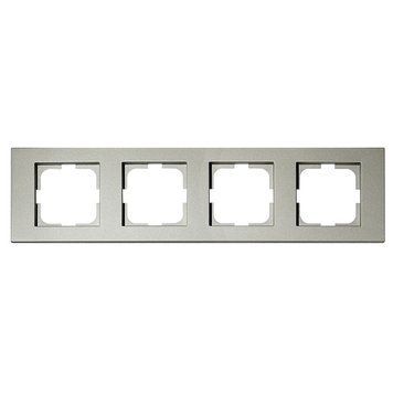 Рамка 4-на GRANO антрацит Ovivo Electric 400-130000-228 фото