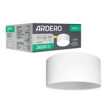 Світлодіодний накладний світильник Ardero AL544 30Вт 4000K білий A-80691 фото