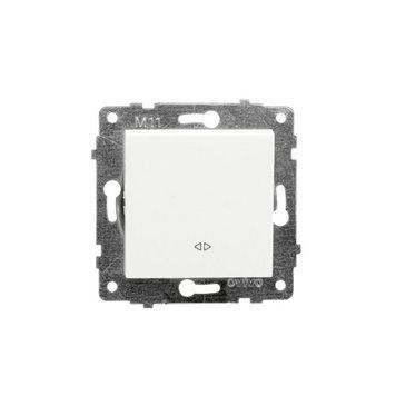 Механізм вимикача реверсивного білий GRANO Ovivo Electric 600-000201-214 фото