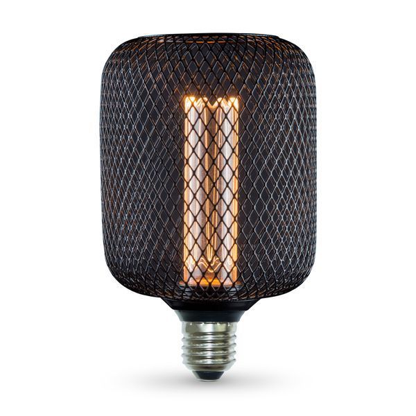LED лампа VIDEX Filament VL-DBMC100162 4W E27 1800K Black Chainmail style 27617 фото