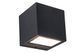 Світильник вуличний настінний LUTEC GEMINI 9W 3000K Matt Black Architectural 5189125012 фото 1