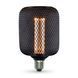 LED лампа VIDEX Filament VL-DBMC100162 4W E27 1800K Black Chainmail style 27617 фото 2