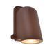 Світильник вуличний настінний Lutec Ancor Wall Down 1 Light Gu10 Matt Brown Tradition 5115001445 фото 1