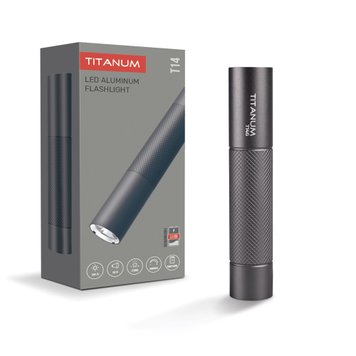 Портативний світлодіодний ліхтарик TITANUM TLF-T14G 300Lm 5000K Gray 27513_T фото