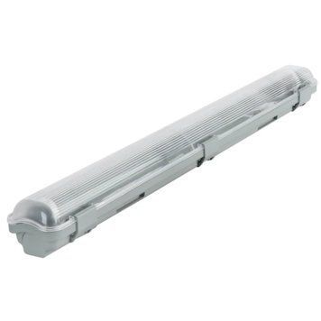 Корпус под лампу 2*9w 60 см Т8 влагозащищенный PROFIX-T-60D с лампой Horoz Electric 057-002-2009-010 фото