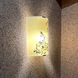 Світильник настінний скляний прямокутник Декора 22162 Лаура 250x190 1x60Вт бежевий 44795 фото 4