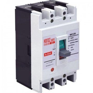 Шкафной автоматический выключатель SAFE 50А 3P С 20кА Horoz Electric 114-004-3050-010 фото