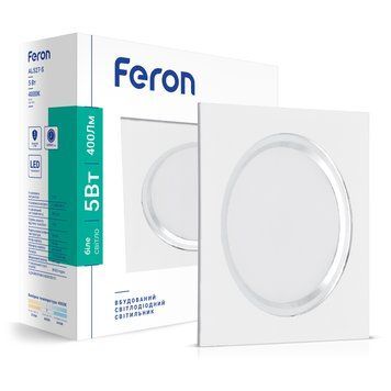 Світлодіодний світильник Feron AL527-S 5Вт 4000K F-01820 фото