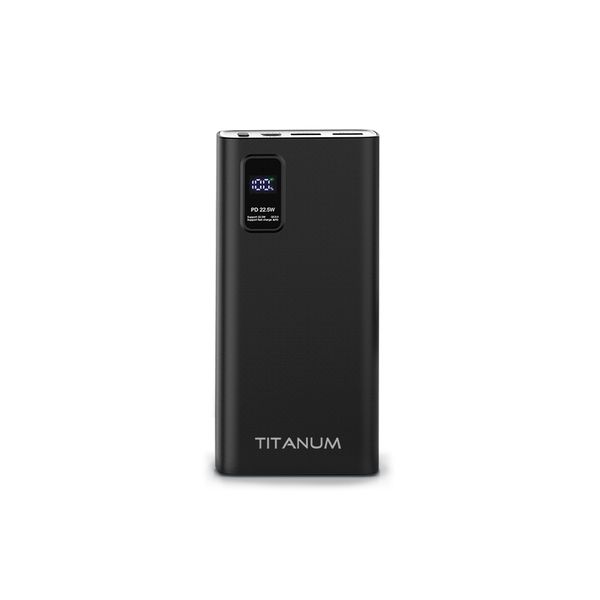 Повербанк TITANUM 727S 20000mAh 22.5W Black 27362_T фото