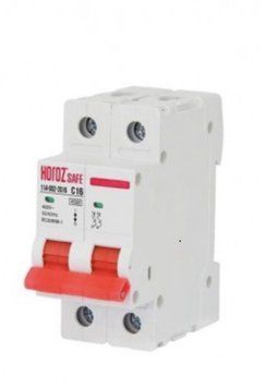 Автоматический выключатель SAFE 16А 2P C Horoz Electric 114-002-2016-010 фото