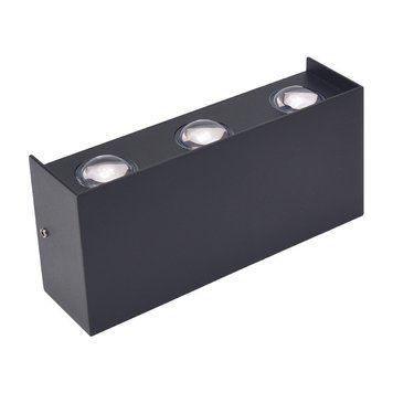Светильник светодиодный фасадный SMD LED PROTON/S-6 6W настенный Horoz Electric 076-055-0006-010 фото