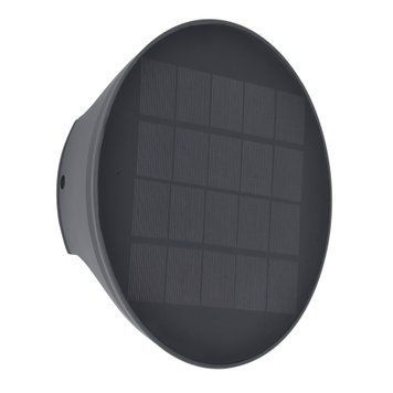 Светильник уличный настенный с солнечной панелью Lutec Belka Solar Hybrid Led Wall Up&Down 2 Light Dark Grey 3000K Solar 6915601335 фото