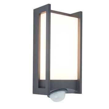 Светильник уличный настенный с датчиком LUTEC QUBO 14W 3000K PIR Security 5193002118 фото