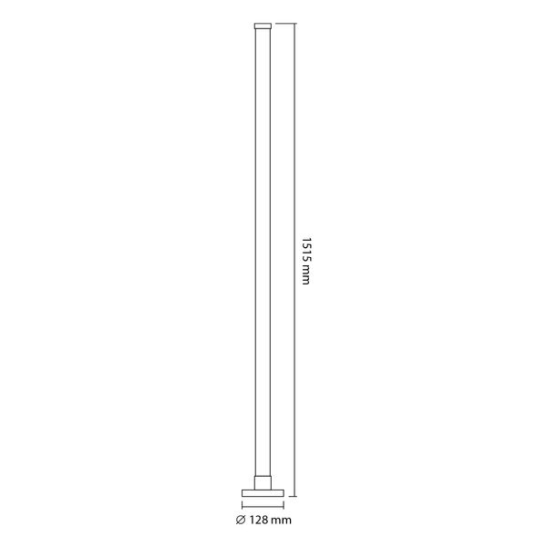 LED лампа напольная VIDEX TF20 RGB 10W VL-TF20-RGB фото