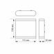 LED Світильник архітектурний AR06 IP54 VIDEX 6W 2700K білий 26543 фото 4