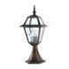 Светильник уличный столбик низкий Lusterlicht QMT 1364-A Faro I старое золото Е27 46308 фото 1