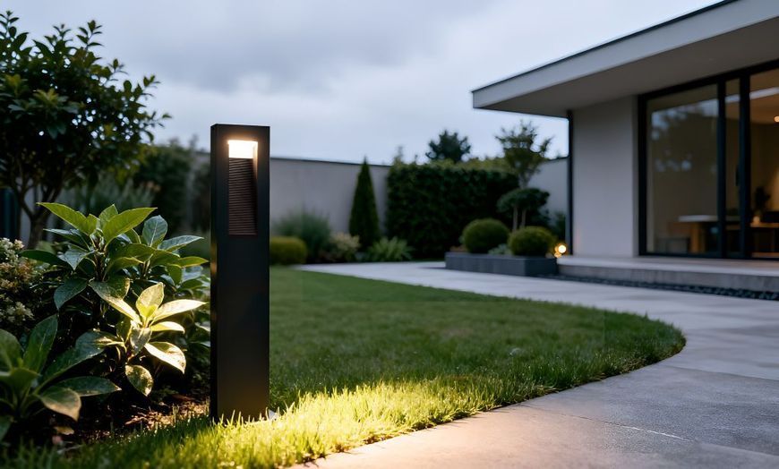 Стовпчик вуличний сучасний ARTEO з перемикачем CCT (2700К&ndash;3200K-4000K) BOLLARD 7217001454 фото