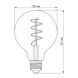 LED лампа VIDEX Filament G125FASD 5W E27 2200K дімерна бронза 25013 фото 3