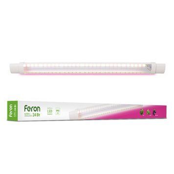Світлодіодний лінійний світильник Feron AL7003-2 24Вт фіто F-80899 фото