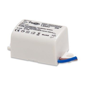 Трансформатор електронний Feron LB003 6W IP20 F-21480 фото