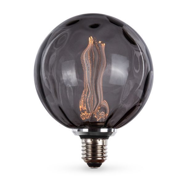 LED лампа VIDEX Filament VL-DI-G125FC1980S 4W E27 1800K Smoke 27613 фото
