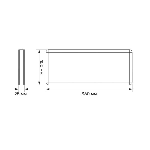 LED светильник аварийный ВЫХОД односторонний TITANUM 230V 27386_T фото