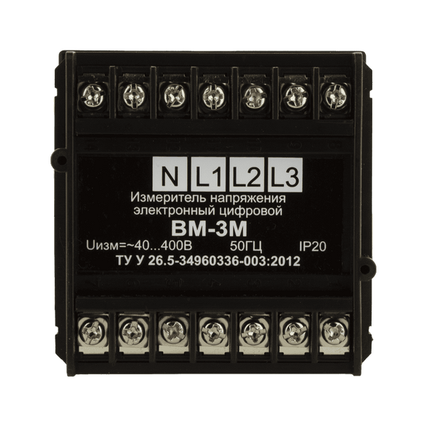 Щитовий Вольтметр ВM-3M DigiTOP 4820118380575 фото