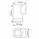 LED Светильник архитектурный AR071G IP54 VIDEX GU10 26554 фото 3