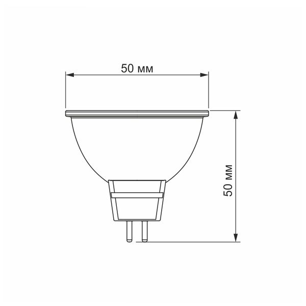 LED лампа VIDEX MR16e 3W GU5.3 4100K VL-MR16e-03534 фото