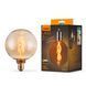 LED лампа VIDEX Filament VL-DNA-G125-A 3.5W E27 1800K Amber 27609 фото 1