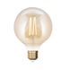 Лампа филаментная Lutec iDual Filament Amber FL G95 9W E27 51618 фото 1
