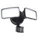 Світильник вуличний настінний з датчиком руху Lutec Chimera Led Wall 2 Light Pir Black 5000K Security 7635415330 фото 1