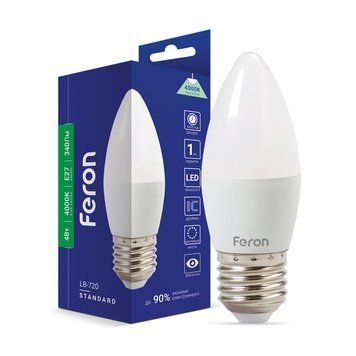Світлодіодна лампа Feron LB-720 4Вт E27 4000K F-25670 фото