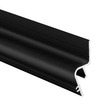 LED профіль для натяжної стелі KLOODI KLP NAT1538 3 BK, 3м KLP NAT1538 3 BK фото