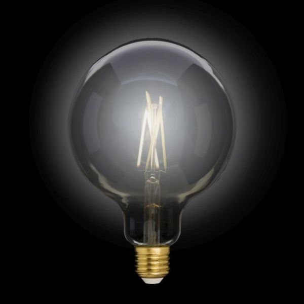 Лампа филаментная Lutec iDual Filament Amber FL G95 9W E27 с пультом дистанционного управления 51463 фото