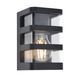 Світильник вуличний настінний Lutec Dalton Wall 1 Light E27 Black Tradition 5214501330 фото 1