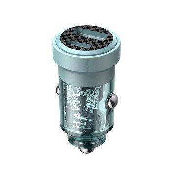 Автомобільний зарядний пристрій HAVIT HV-CC2016 30W USB+USB-C 28047 фото