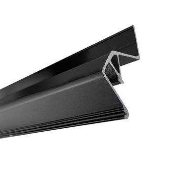 LED профіль для натяжної стелі KLOODI KLP NAT3042 3 BK, 3м KLP NAT3042_3 BK фото
