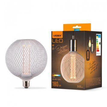 LED лампа VIDEX Filament VL-DWMC125150 4W E27 1800K White Chainmail style 27614 фото