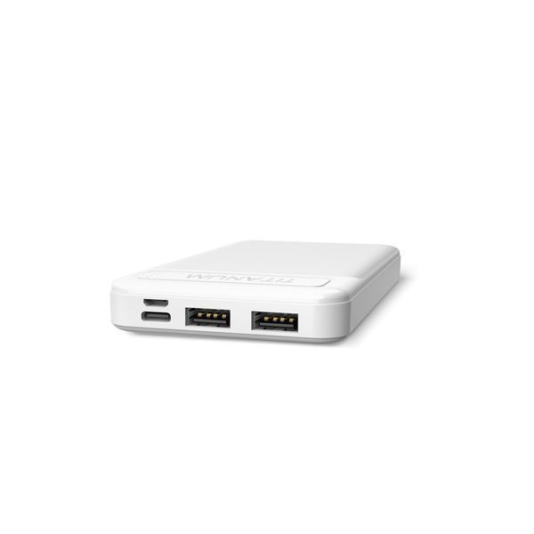 Повербанк TITANUM 912 White 10000mAh 27355 фото