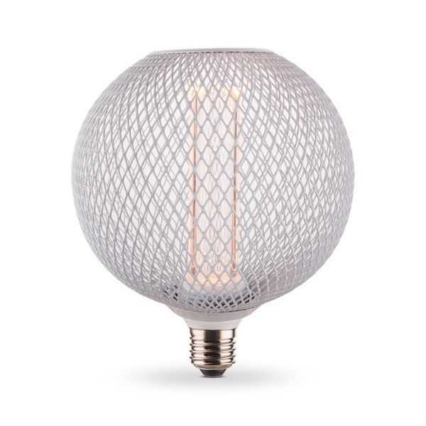 LED лампа VIDEX Filament VL-DWMC125150 4W E27 1800K White Chainmail style 27614 фото