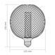 LED лампа VIDEX Filament VL-DWMC125150 4W E27 1800K White Chainmail style 27614 фото 3