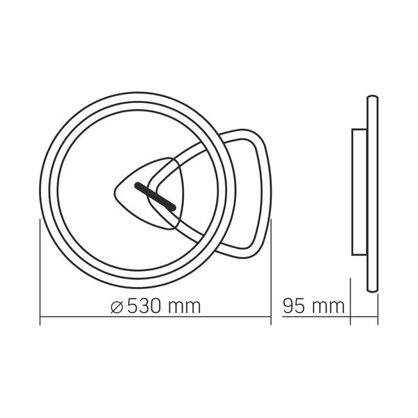 LED светильник функциональный VIDEX DECORA 52W VL-CLD-993-BSL 28279_V фото