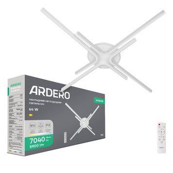 Світлодіодний накладний світильник Ardero AL6185ARD MILL 64Вт білий A-80972 фото