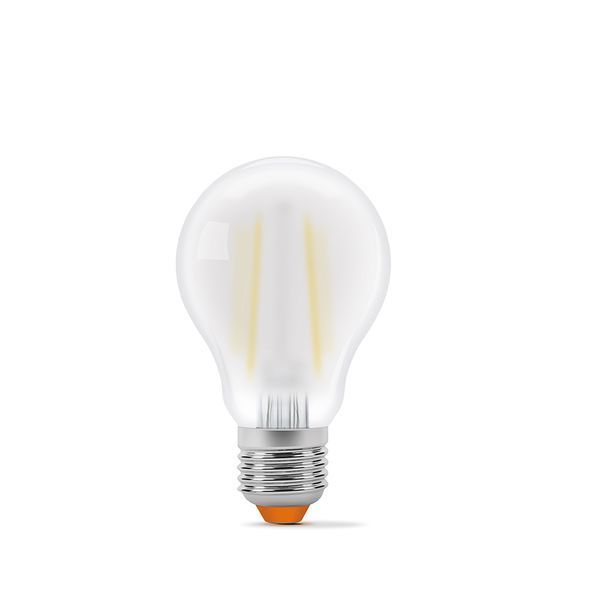 LED лампа VIDEX Filament A60FMD 7W E27 4100K дімерна 24560 фото
